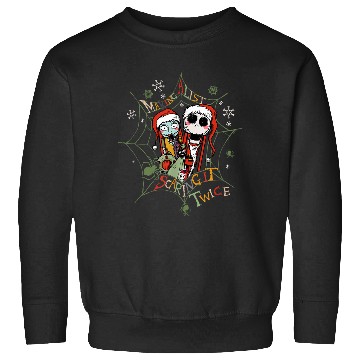 Discover Disneyss Nightmare Before Christmas Jack Sally Making A List Sweatshirts
