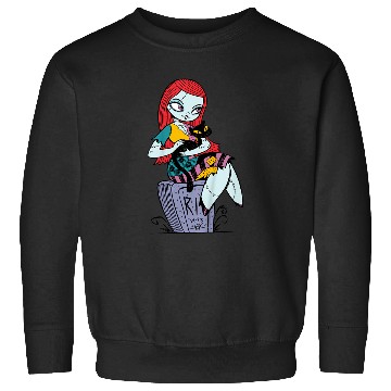 Discover Disneyss The Nightmare Before Christmas Sally And Cat Sweatshirts