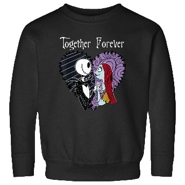 Discover Disneyss The Nightmare Before Christmas Jack Sally Together Sweatshirts