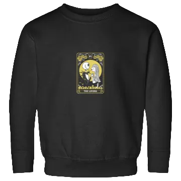 Discover Disneyss The Nightmare Before Christmas Jack Sally Card Sweatshirts