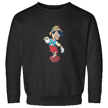 Discover Disneys Pinocchio Vintages Portrait Premium Sweatshirts