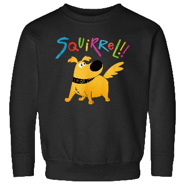 Discover Disneys Pixar Up Dug Squirrel Pose Sweatshirts