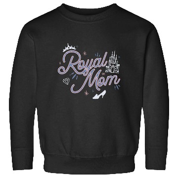 Discover Disney Princess Royal Mom Script Sweatshirts