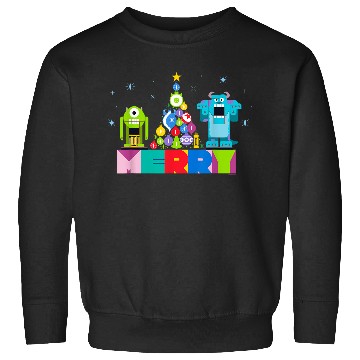 Discover Disneyss And Pixarss Monsters Inc Christmas Nutcrackers Sweatshirts