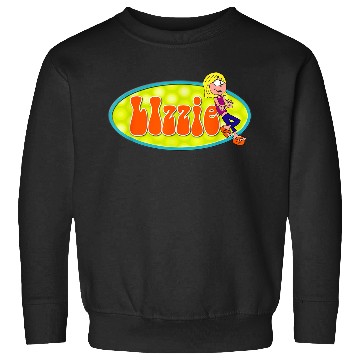 Discover Disneyss Channel Lizzie Mcguire Animated Lizzie Logo Sweatshirts