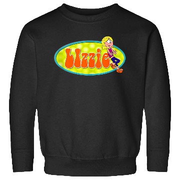 Discover Disneyss Channel Lizzie Mcguire Animated Lizzie Logo Sweatshirts