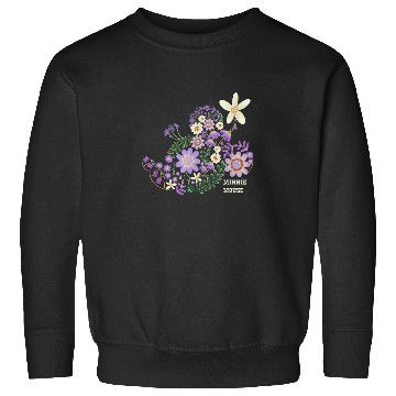 Discover Disney Minnie Mouse Spring Flowers Botanical Flo Sweatshirts