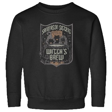 Discover Disneyss Hocus Pocus Sanderson Sisters Witch Brew Retro Logo Sweatshirts