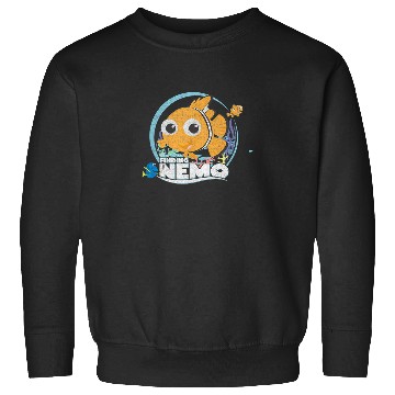 Discover Disney Pixar Finding Nemo Group Shot Chibi Sweatshirts