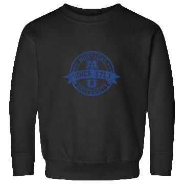 Discover Disney Pixar Monsters University School Crest Movie Logo Sweatshirts