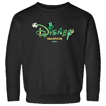 Discover Disneyss Logo St Patricks Day Vacation 2025 Trip Matching Sweatshirts
