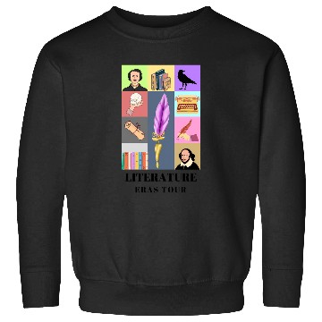 Discover Literature Eras Tour - No Background Sweatshirts