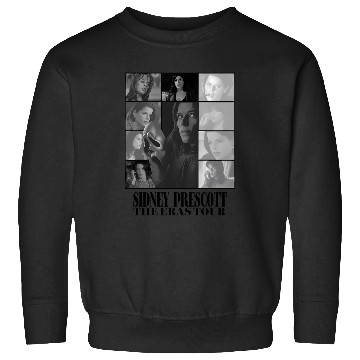 Discover Sidney Prescott - Eras Tour - Black & White Sweatshirts