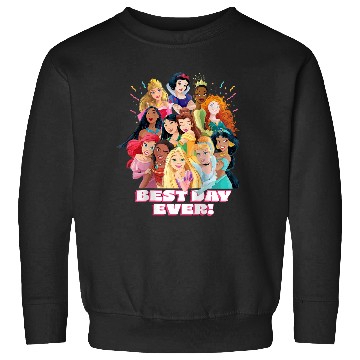 Discover Disneyss Princess Best Day Ever Friend Family Trip Matching Sweatshirts