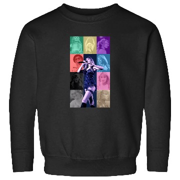 Discover Taylorss Swift Eras Tour Collage Sweatshirts