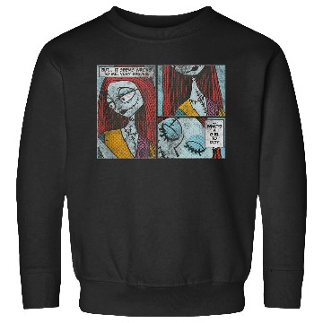 Discover Disneyss The Nightmare Before Christmas Sally Comic Big Panels Sweatshirts