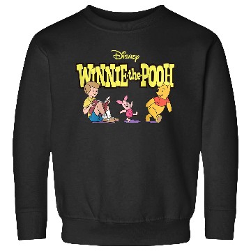 Discover Disneyss Winnie The Pooh Piglet Christopher Robin With Logo Sweatshirts