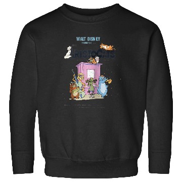 Discover Disney The Aristocats Cats Playing Piano Raglan Baseball Tee Sweatshirts