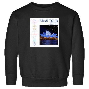Discover Eras Tour Setlist - Sydney Night 4 Sweatshirts