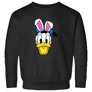 Discover Amazon Essentials Disney Donald Duck Spring Easter Bunny Ears Sweatshirts