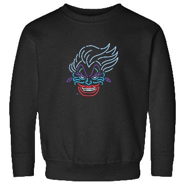 Discover Disney Ursula Neon Face TShirt Sweatshirts