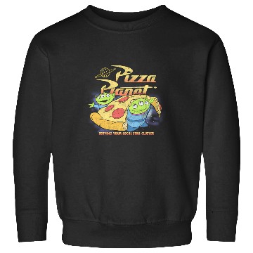 Discover Disney Pixar Toy Story Aliens Pizza Planet Sweatshirts