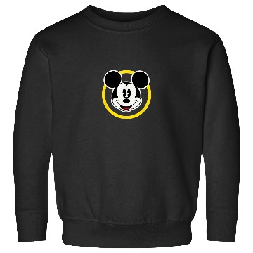 Discover Amazon Essentials Disney Smiling Mickey In Yello Sweatshirts