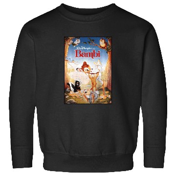 Discover Disney Bambi Friendships Poster Sweatshirts