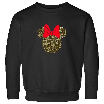 Discover Disney Minnie Mouse Dotted Gold Icon Sweatshirts