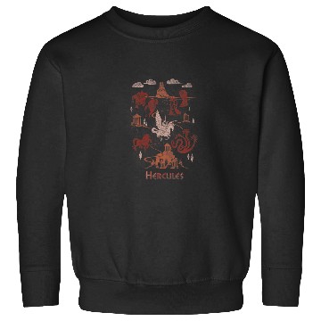 Discover Disney Hercules Titan Map Sweatshirts