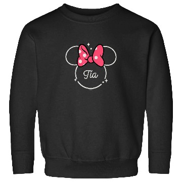 Discover Disney Minnie Mouse Ta Aunt Head Icon Magic Da d Sweatshirts