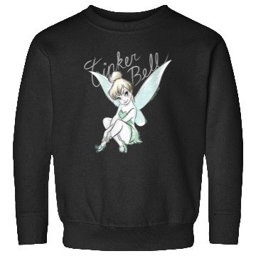 Discover Disneyss Tinker Bell Sitting Sweatshirts