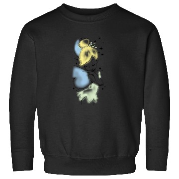 Discover Disney Peter Pan Tinkerbell Airbrush Style Sketch Hoodie Sweatshirts