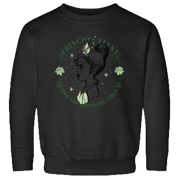 Discover Disney The Princess & The Frog Tiana Dreams Do Come True Long Sleeve Sweatshirts