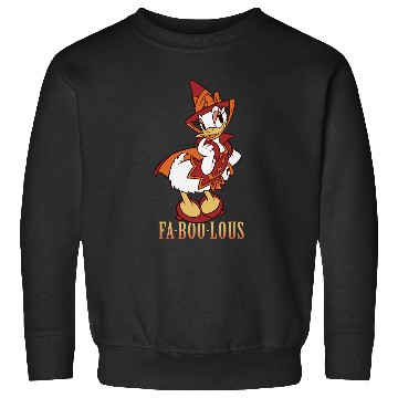 Discover Disney Halloween Daisy Duck Witch Costume Fa-BOO-Lous Long Sleeve Sweatshirts
