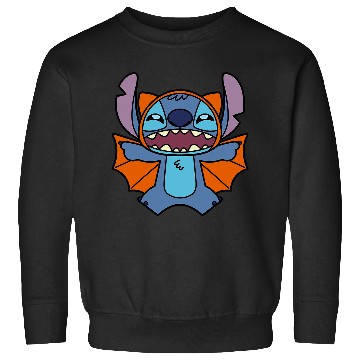 Discover Disney Stitch Bat Halloween Costume Sweatshirts