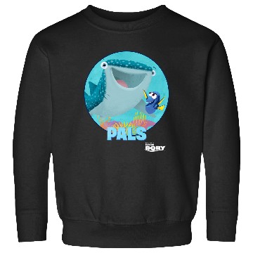 Discover Disney Pixar Finding Dory & Destiny Biggest Fish Pals Logo Sweatshirts
