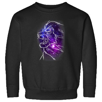 Discover Disney Lion King Mufasa Galaxies Graphic Sweatshirts