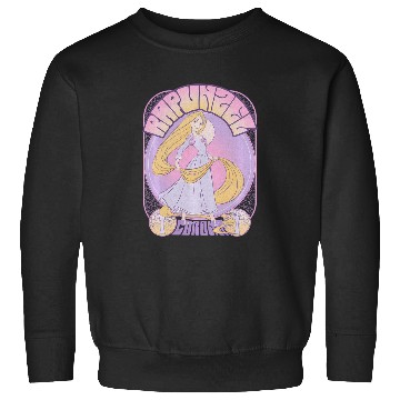 Discover Disney Tangled Rapunzel Seventies Retro Poster Sweatshirts