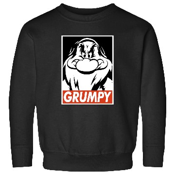 Discover Disney Snow White Grumpy Streetwear Poster Sweatshirts
