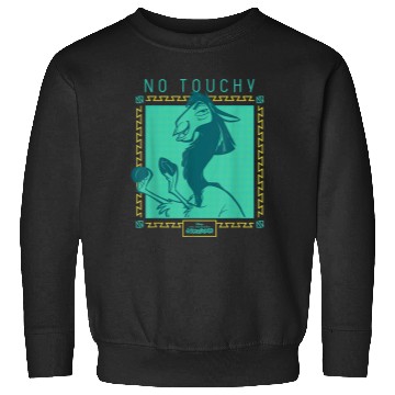 Discover Disneyss The Emperor New Groove Llama No Touchy Sweatshirts