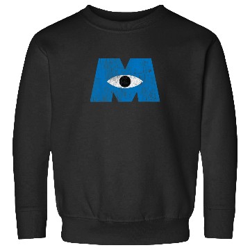 Discover Disney Pixar Monsters Inc Distressed Cyclops Blu Sweatshirts