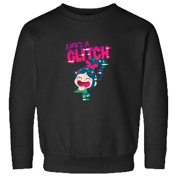 Discover Disney Ralph Breaks the Internet Vanellope Glitc Sweatshirts