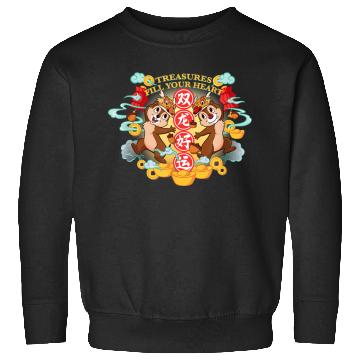 Discover Disneyss Chip N Dale 2024 Lunar New Year Dragon Treasures Sweatshirts