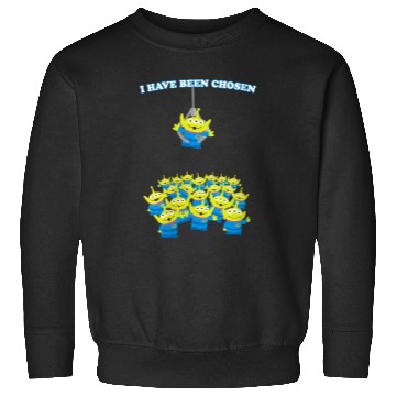Discover Disney Pixar Toy Story I Have Been Chosen Cute Aliens Logo Sweatshirts