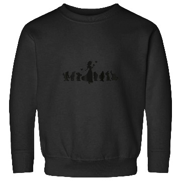 Discover Disneys snow white and seven dwarfs silhouettes Sweatshirts