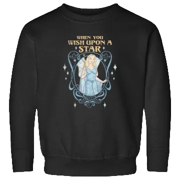 Discover Disney Pinocchio Blue Fairy Wish Upon a Star Sweatshirts