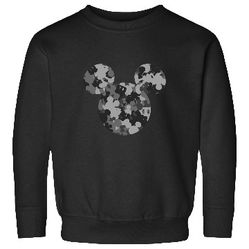 Discover Disney Mickey Camo Gray Sweatshirts