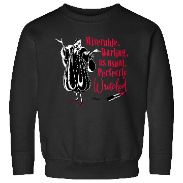 Discover Disneyss 101 Dalmatians Miserable Perfectly Wretched Sweatshirts