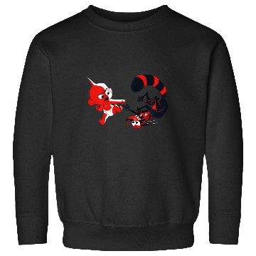 Discover Disney Pixar Incredibles Angry Jack-Jack Vs. Racoon Sweatshirts